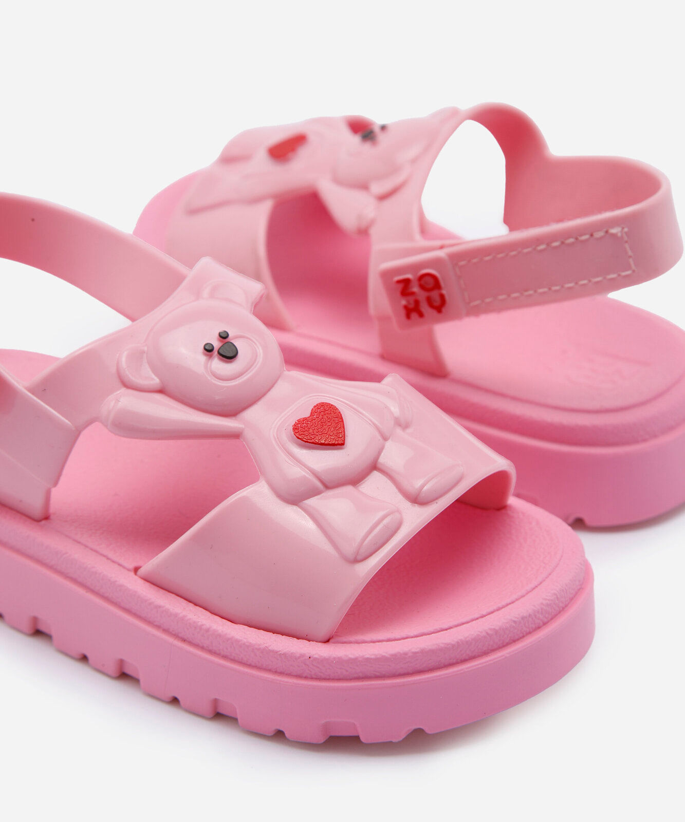 papete infantil urso zaxy rosa