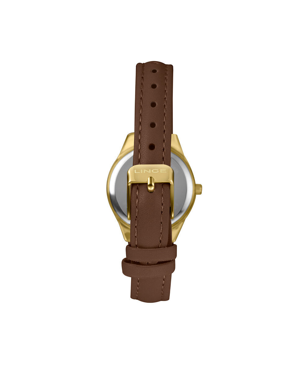 kit relógio feminino lince analógico lrch240l30 k0g5s2nx dourado