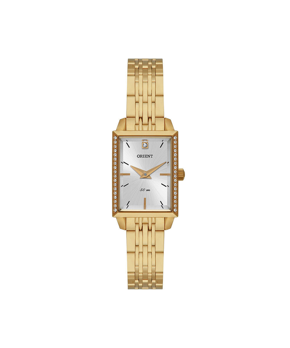 relógio feminino orient analógico lgss0072 s1kx dourado