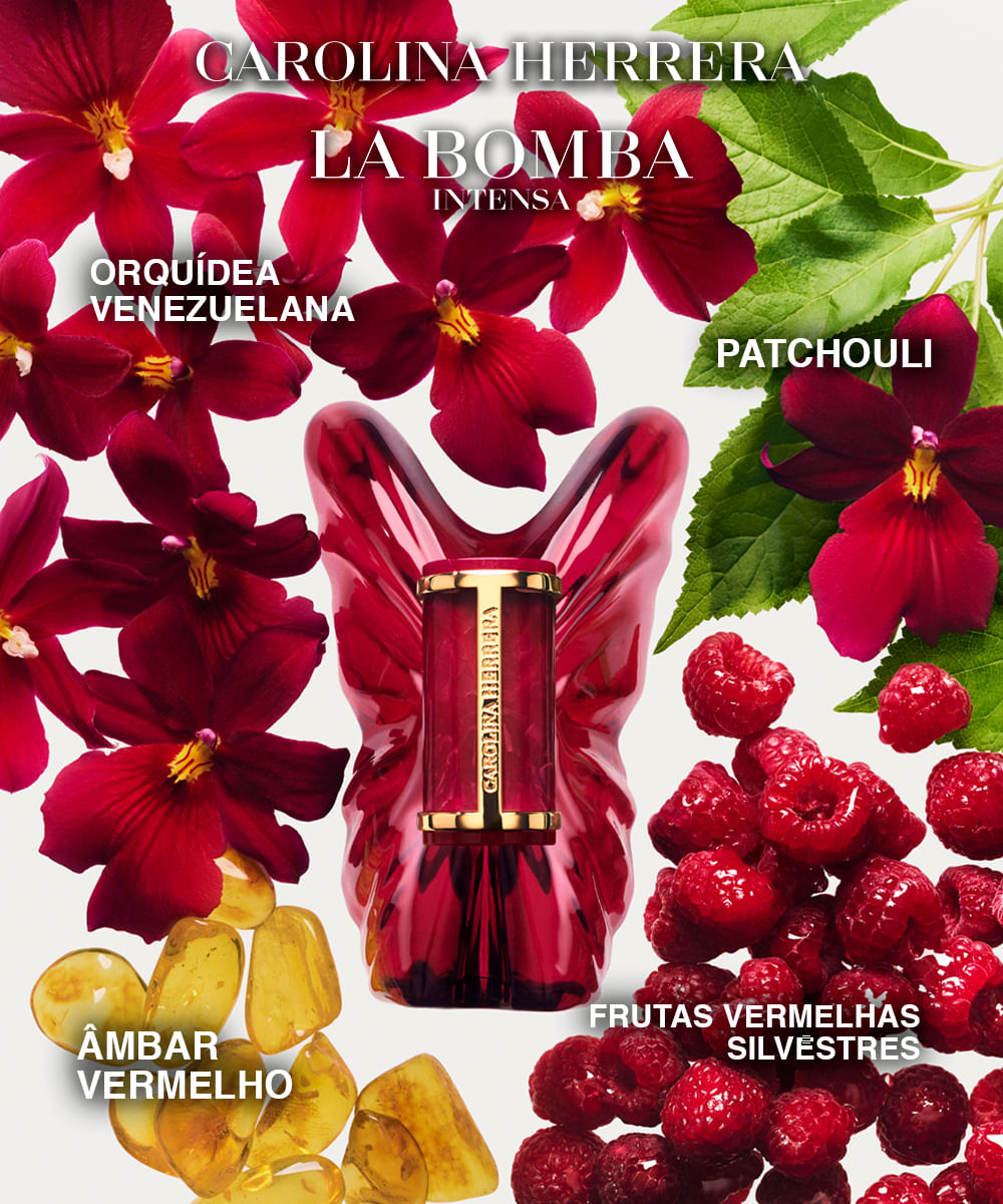 perfume feminino carolina herrera la bomba intensa eau de parfum intensa 30ml