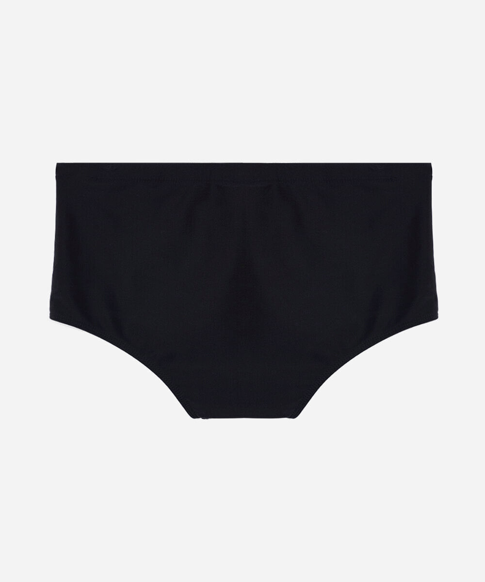 sunga tradicional masculina listrada preta