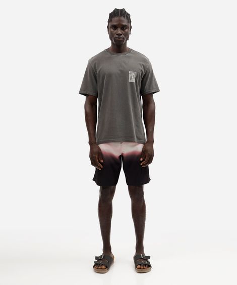 short boardshort masculino degradê rosa