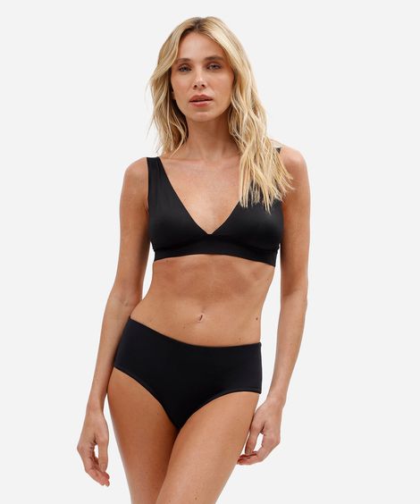 sutiã triângulo feminino sem costura naked preto