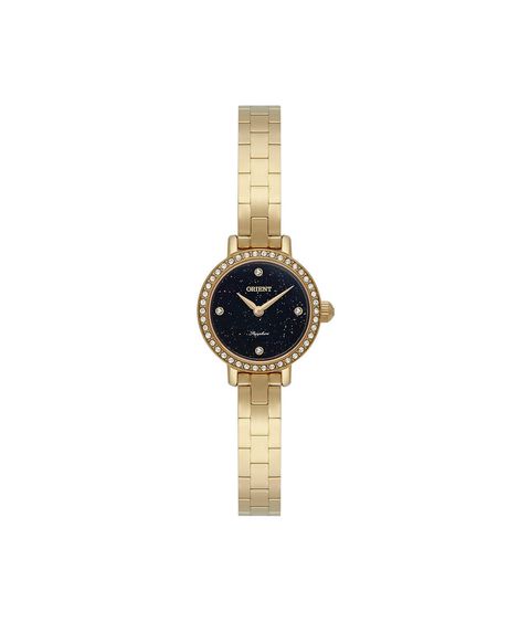 relógio feminino orient fgss0253 p1kx analógico dourado