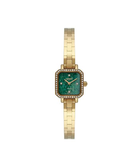 relógio feminino orient lgss0073 e1kx analógico dourado