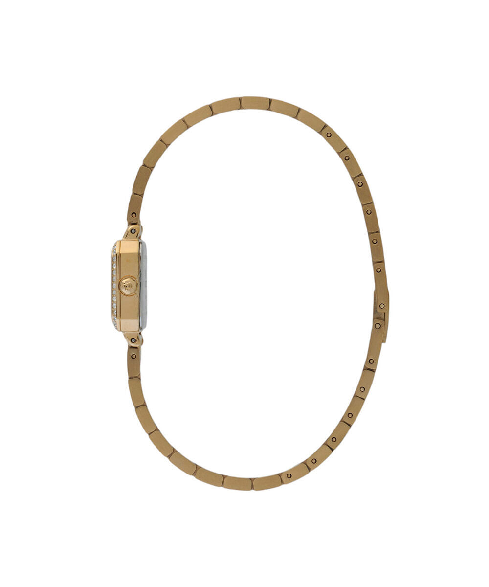relógio feminino orient lgss0073 e1kx analógico dourado
