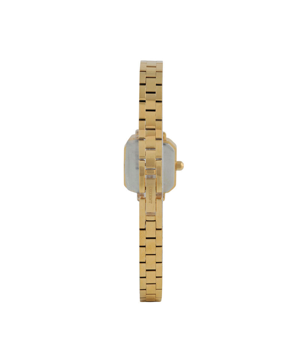 relógio feminino orient lgss0073 e1kx analógico dourado