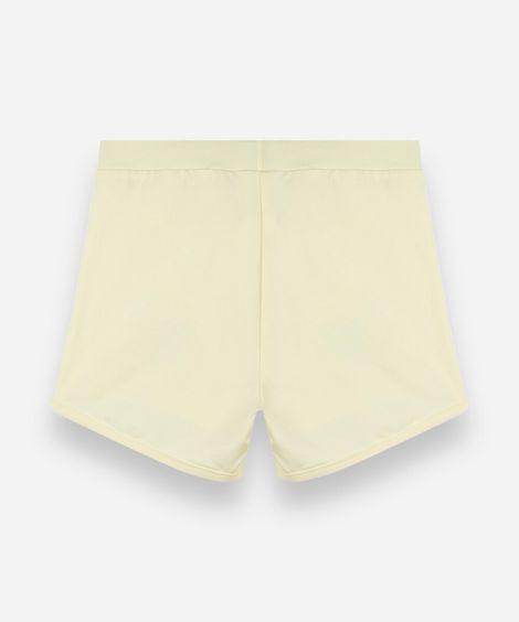 short runner infantil cós elástico stitich amarelo