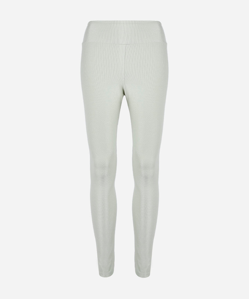 calça legging esportiva juvenil de poliamida com bolso verde