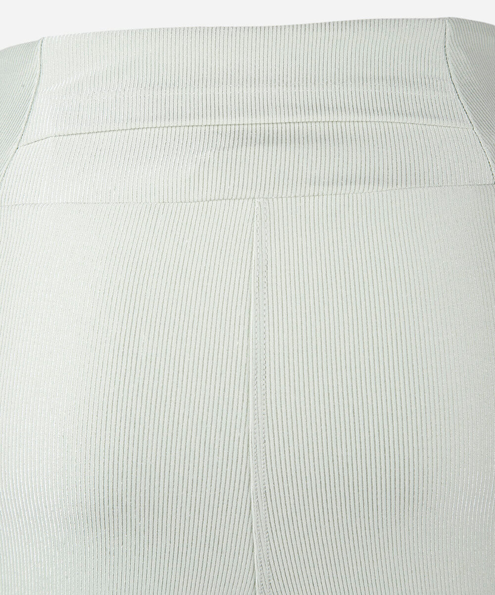 calça legging esportiva juvenil de poliamida com bolso verde