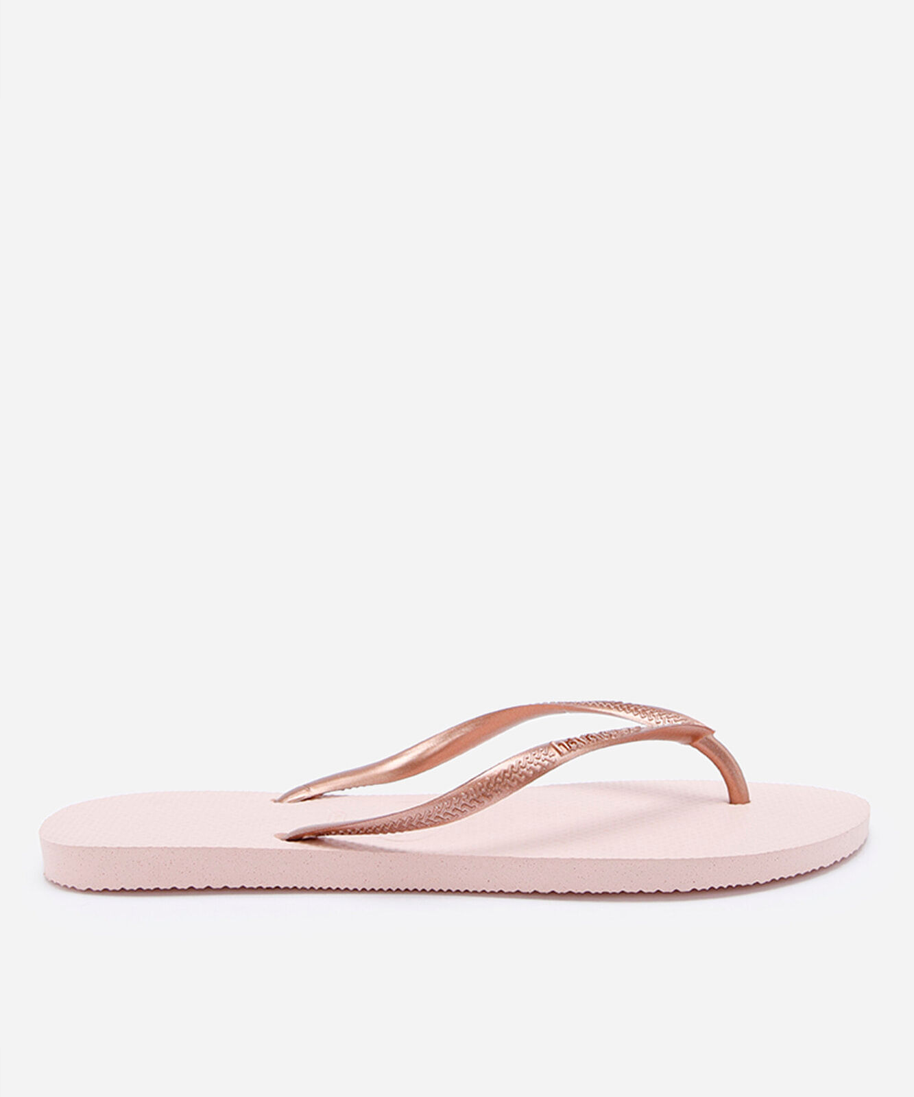 chinelo feminino slim havaianas rosa