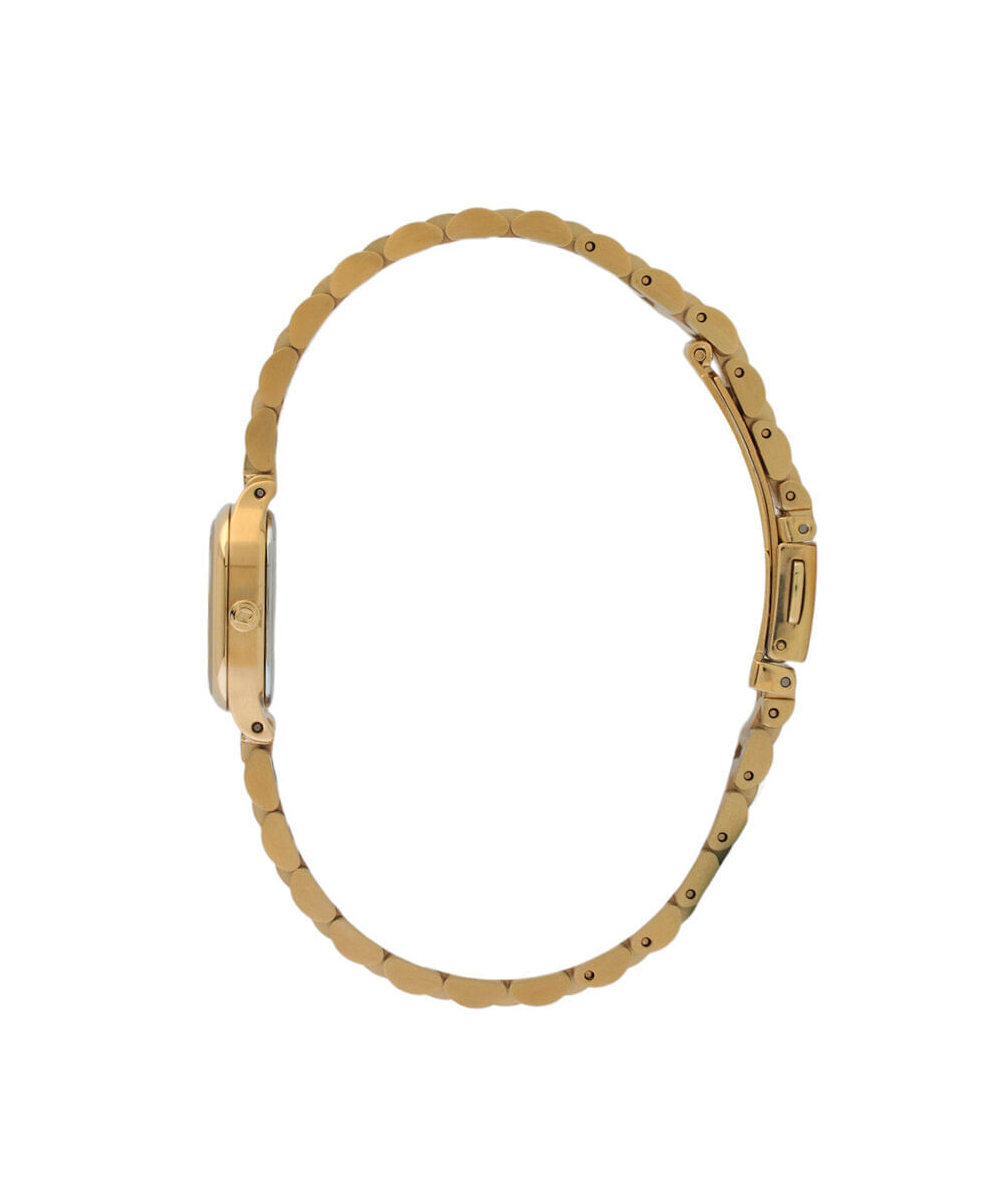relógio feminino orient lgss0071 s1kx analógico dourado