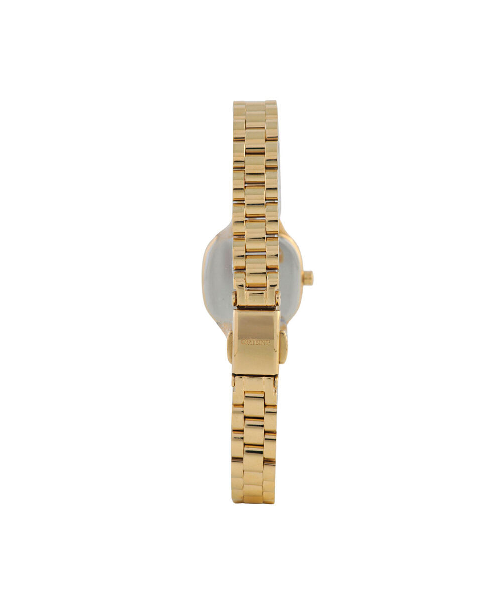 relógio feminino orient lgss0071 s1kx analógico dourado