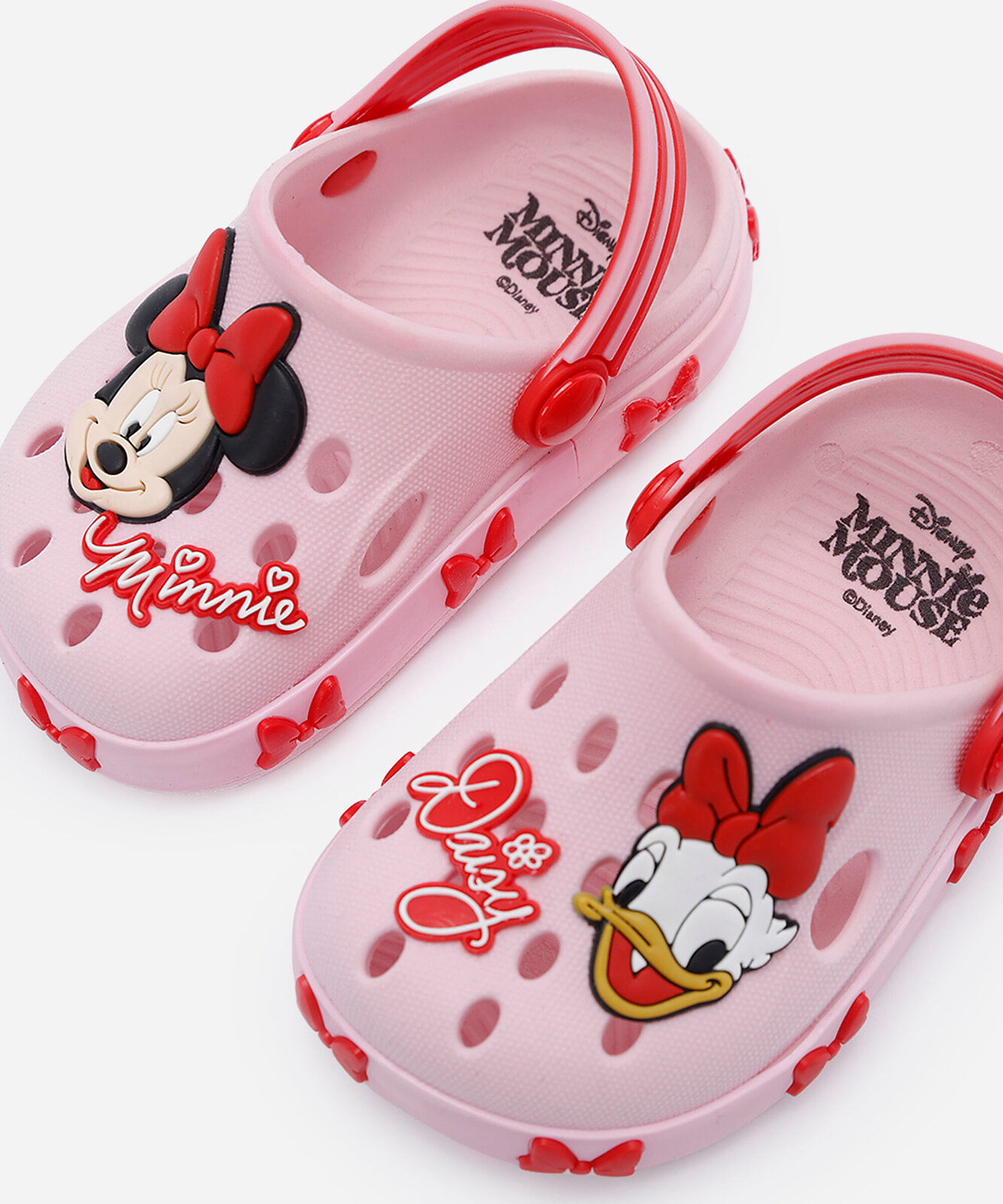 babuche infantil minnie julia faria e mickey e amigos rosa