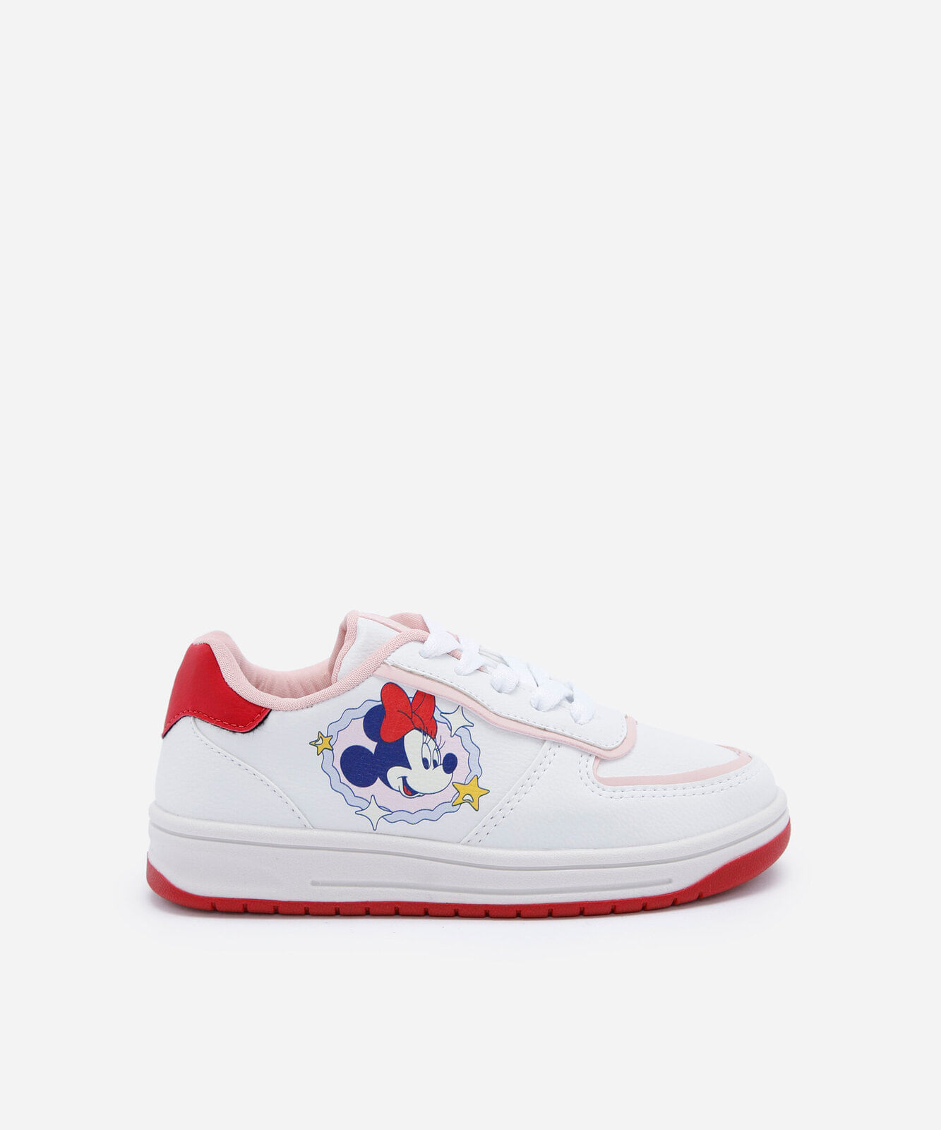 tênis infantil minnie mouse julia faria e mickey e amigos branco