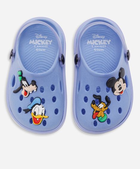 babuche infantil julia faria e mickey e amigos azul