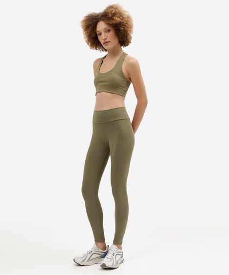 calça legging feminina esportiva verde