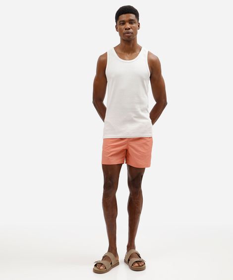short curto com cordão rosa