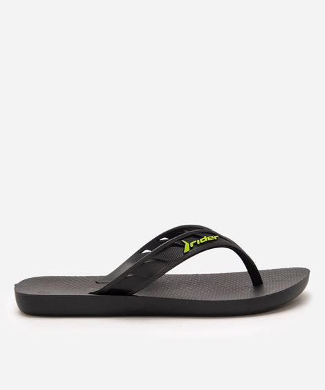chinelo infantil street fun baby rider preto