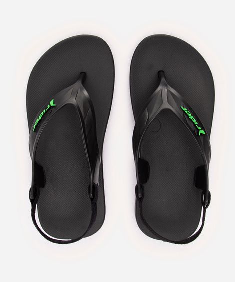 chinelo infantil baby street rider preto