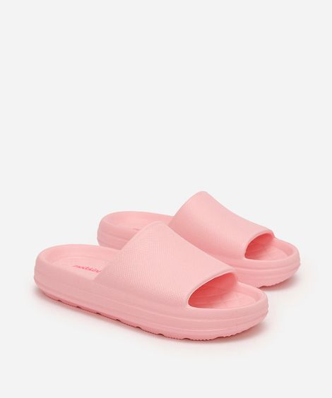 chinelo nuvem infantil molekinha rosa
