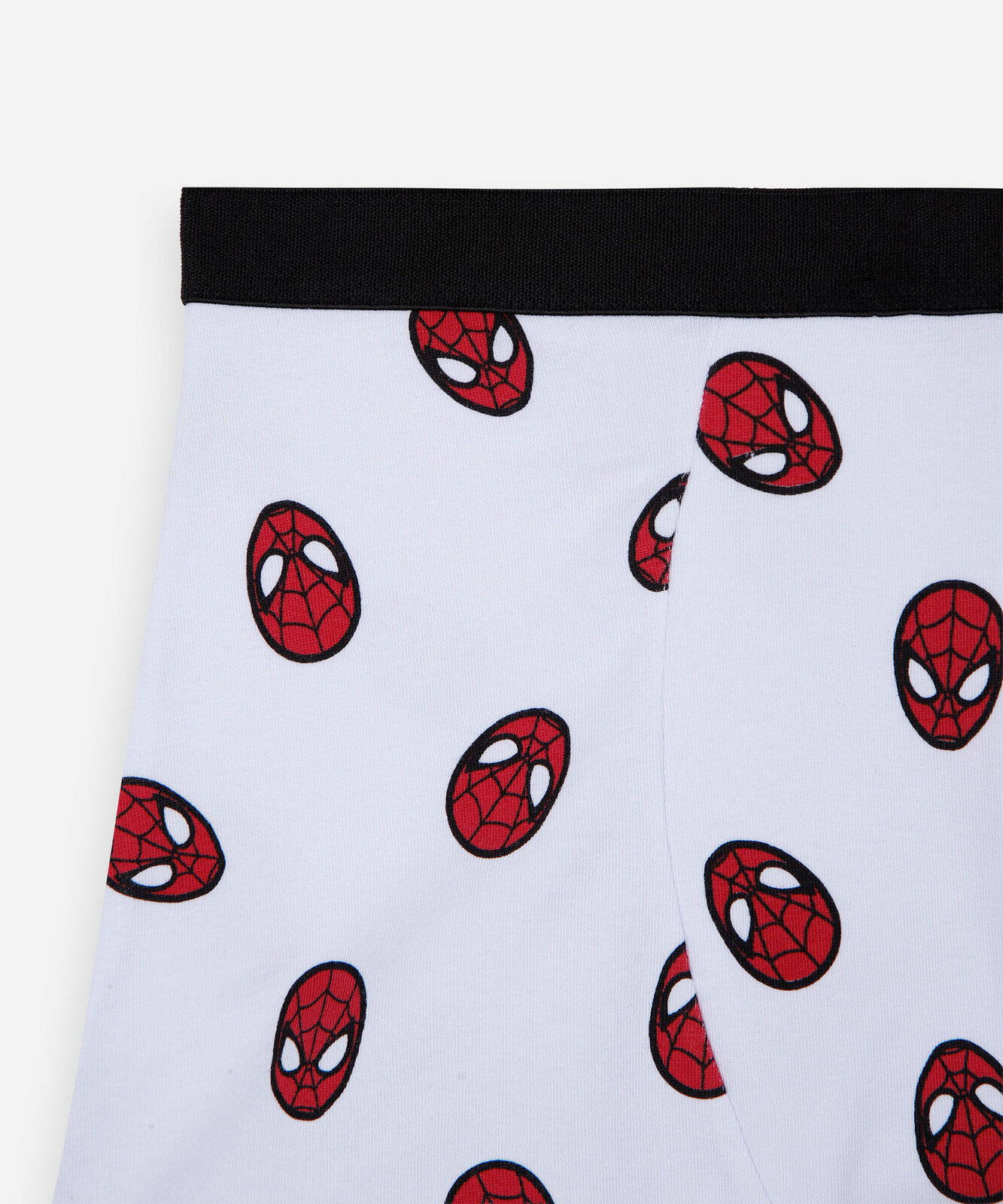 kit de 2 cuecas boxer infantis de algodão homem aranha colorido