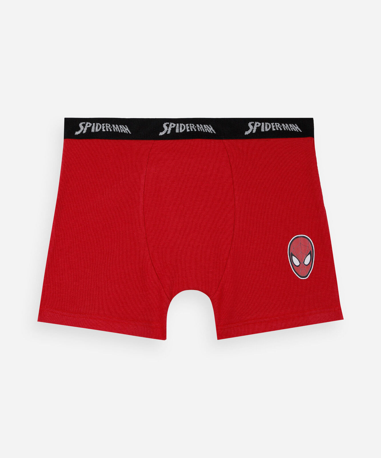 kit de 2 cuecas boxer infantis de algodão homem aranha colorido