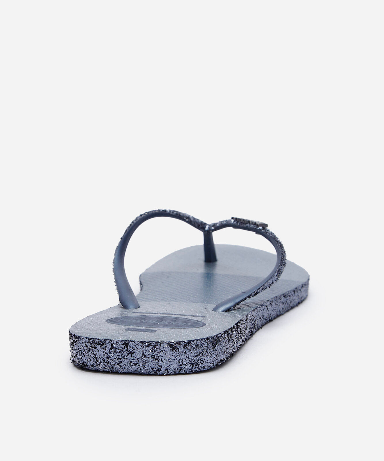 chinelo havaianas feminino glitter azul