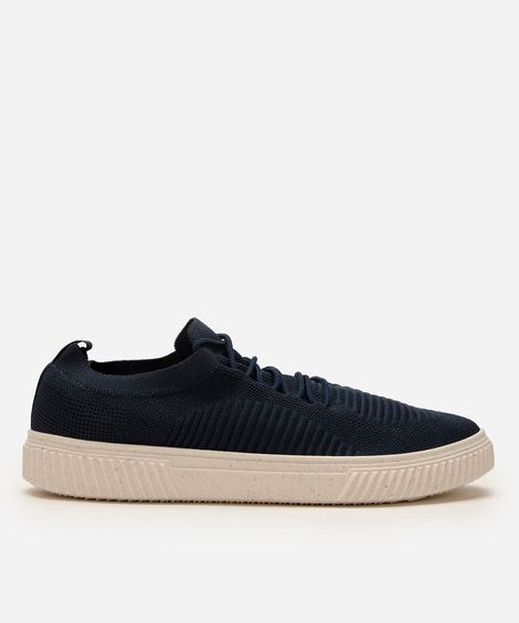 tênis masculino knit oneself - azul marinho