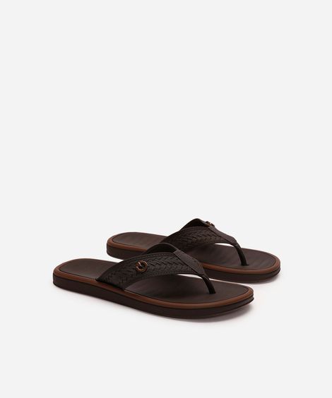chinelo de dedo coimbra cartago marrom