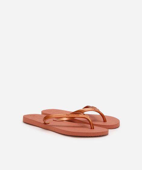 chinelo havaianas elegance rosa