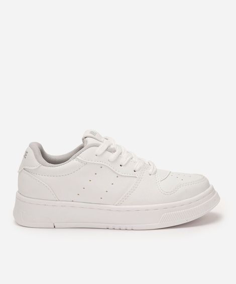 tênis casual infantil branco