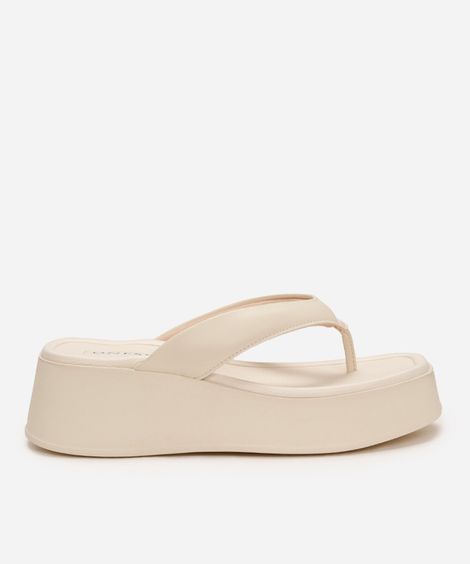 tamanco de dedo bico quadrado oneself off white