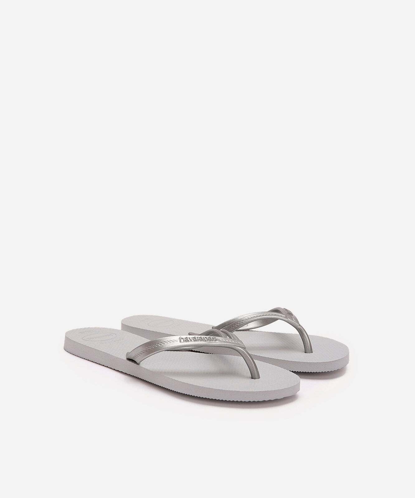 chinelo havaianas elegance cinza