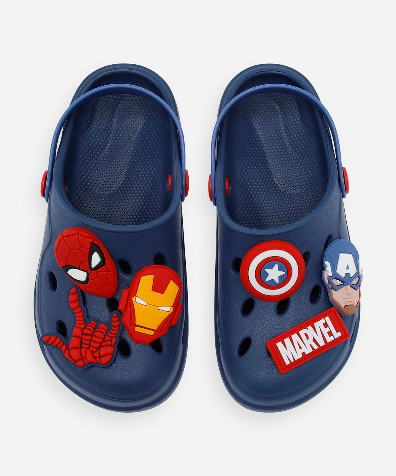 babuche infantil os vingadores grendene azul
