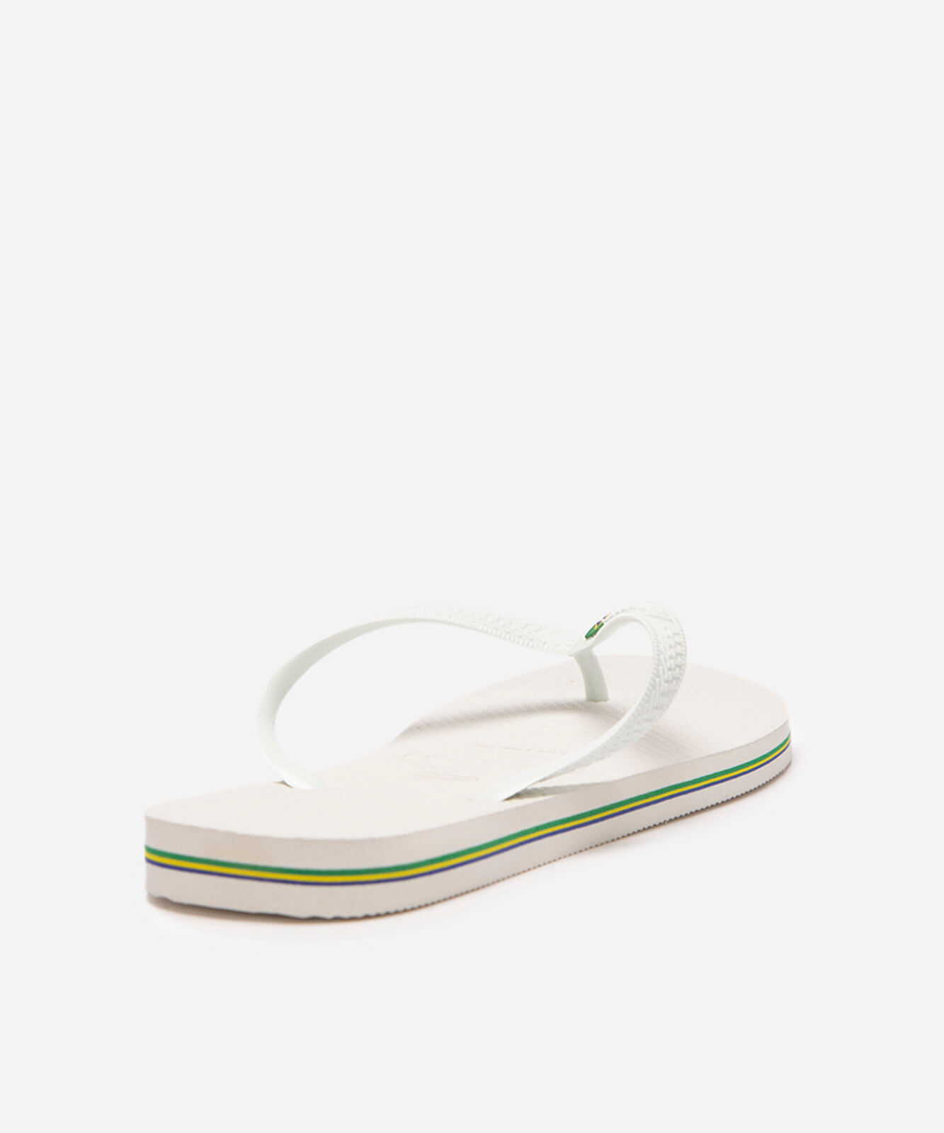 chinelo havaianas brasil branco