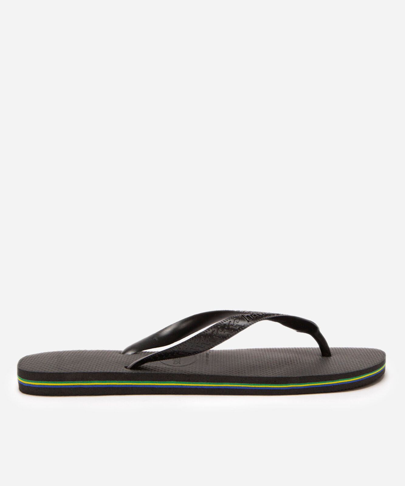 chinelo havaianas brasil preto