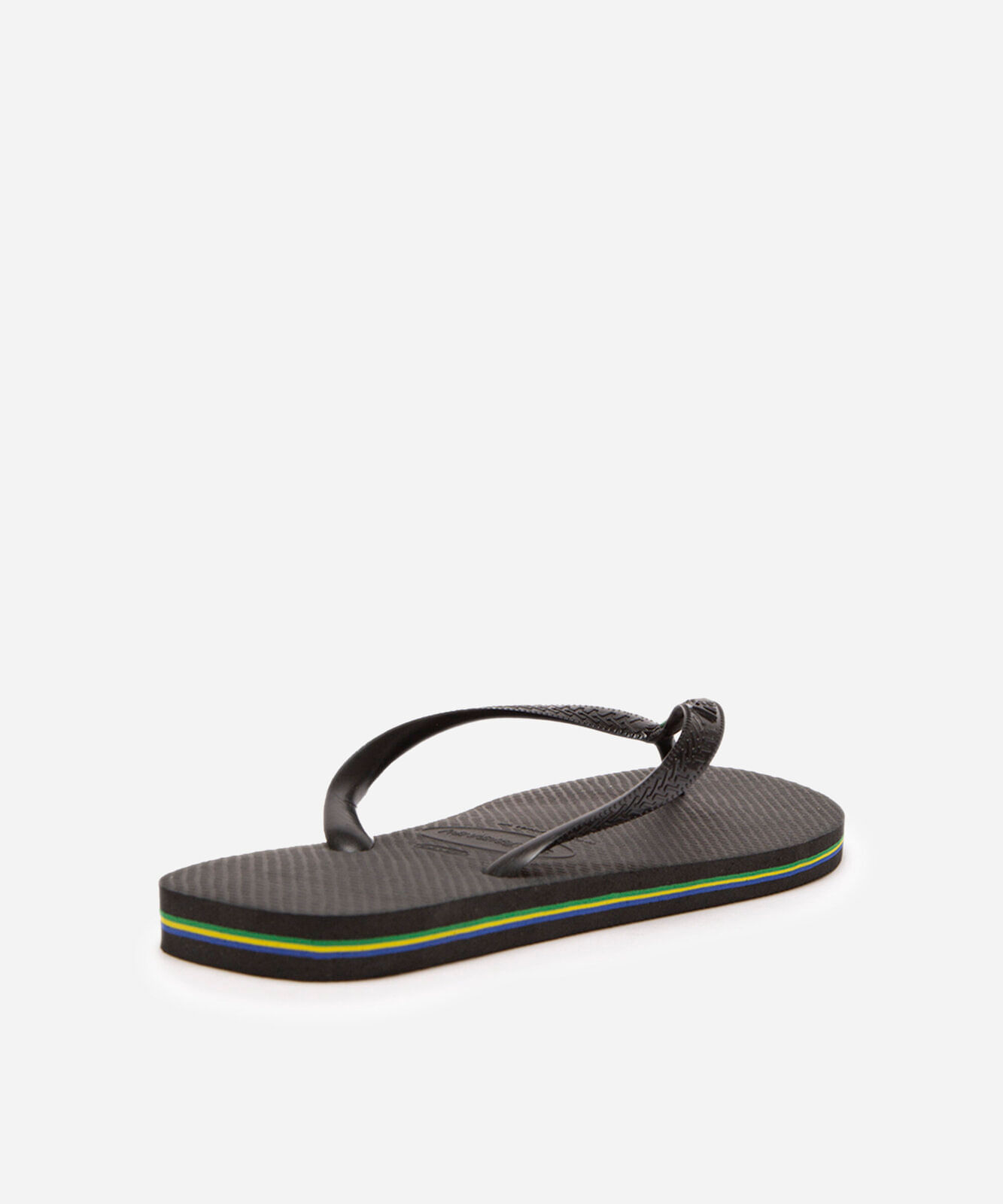 chinelo havaianas brasil preto