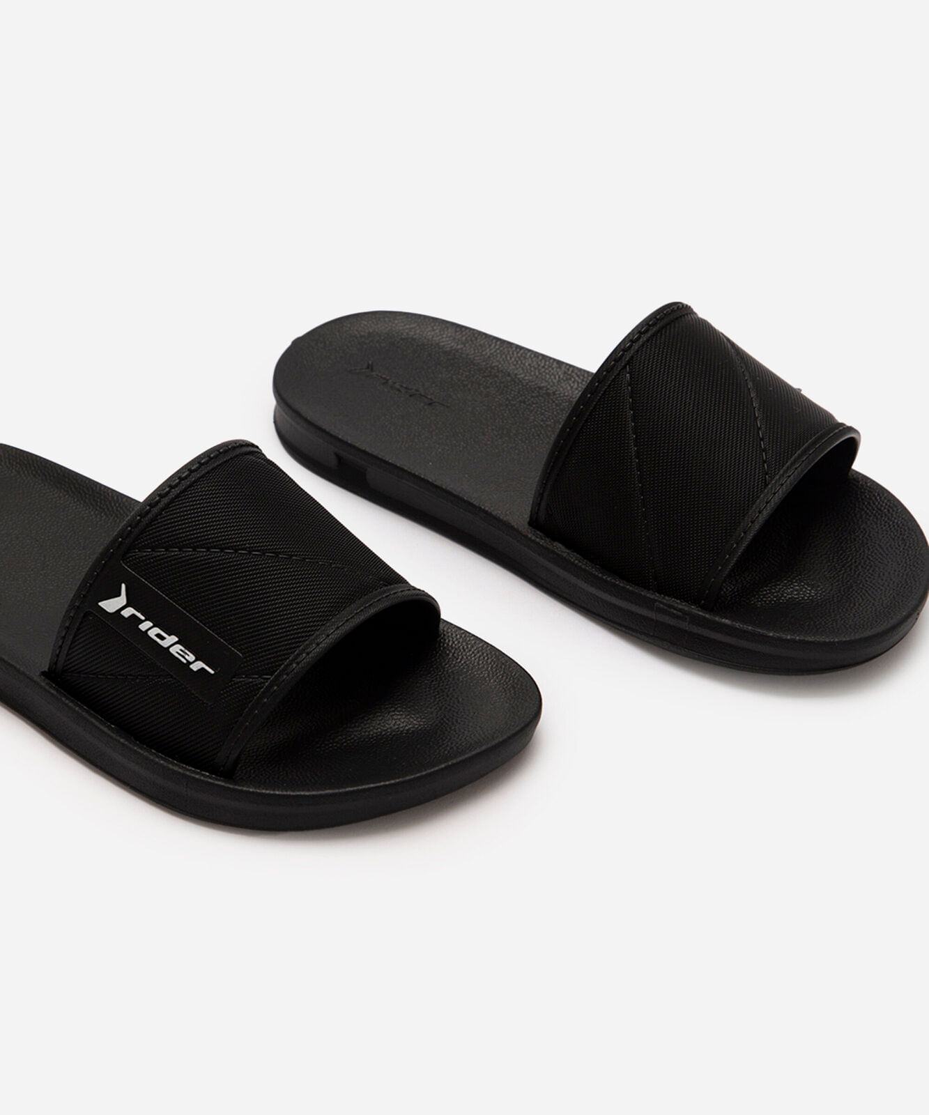chinelo infantil slide drip rider  preto