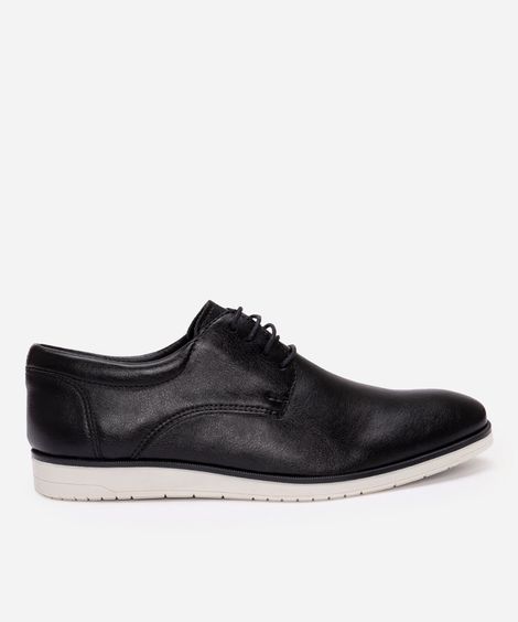 sapato social com cadarço oneself preto