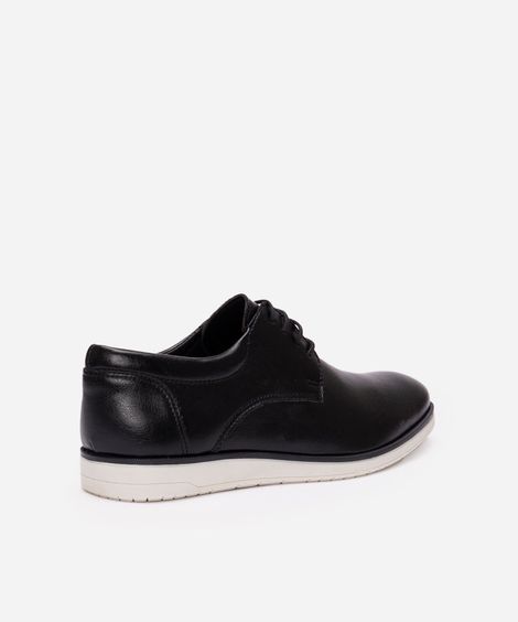 sapato social com cadarço oneself preto