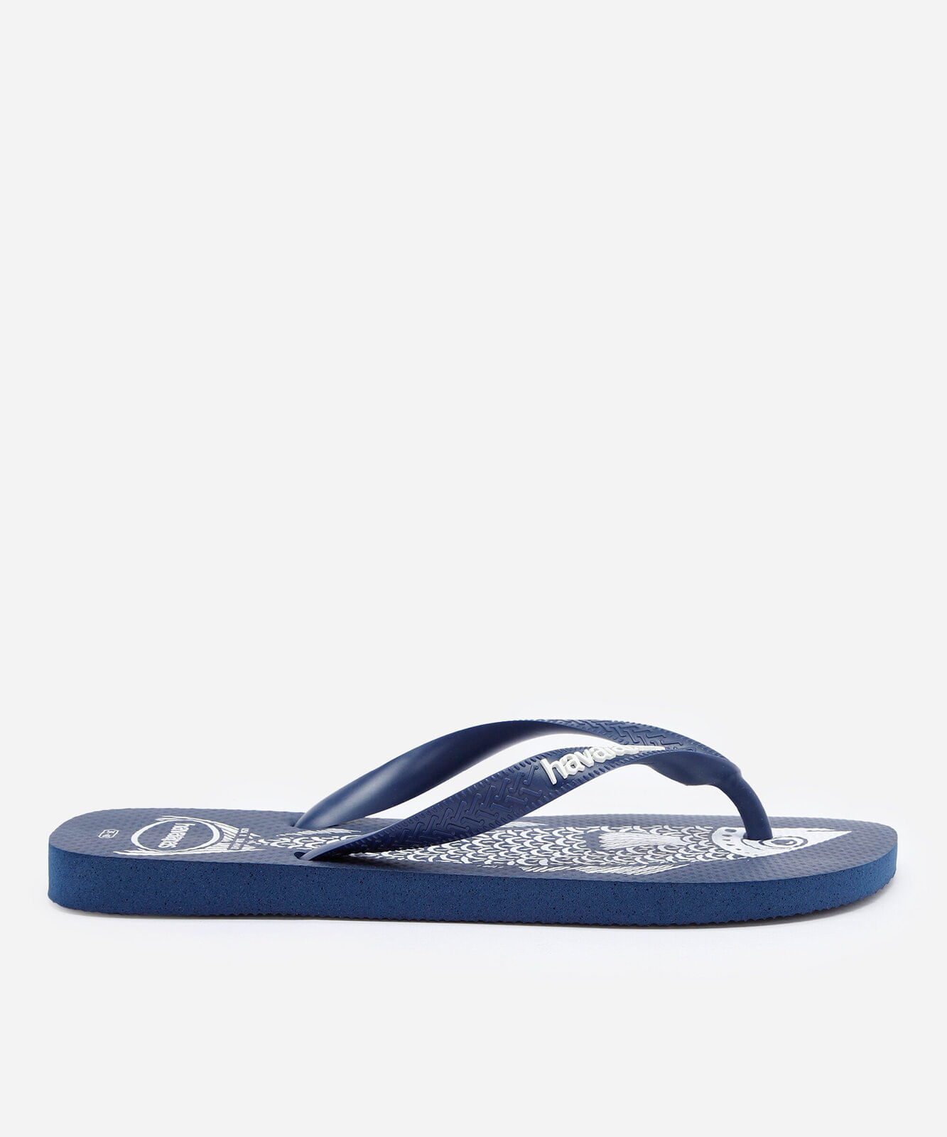 chinelo havaianas top náutica azul