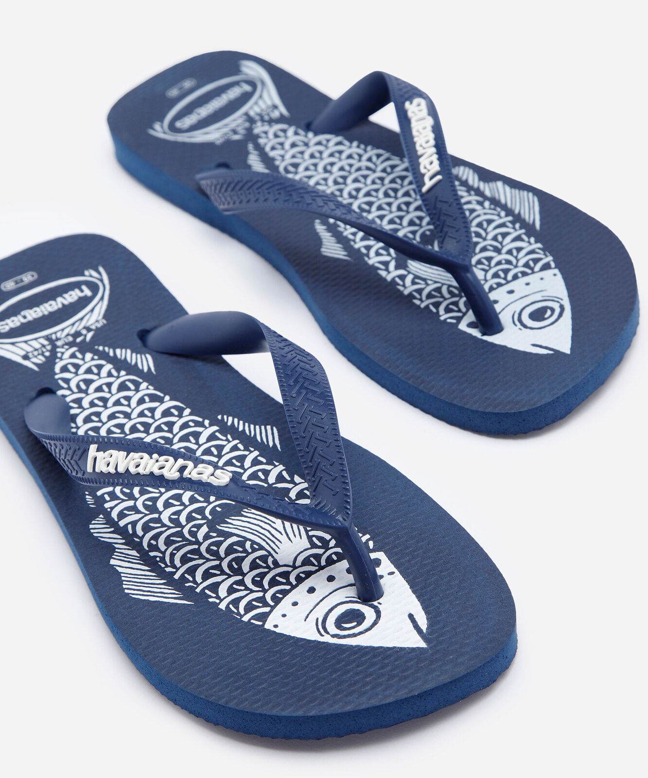 chinelo havaianas top náutica azul