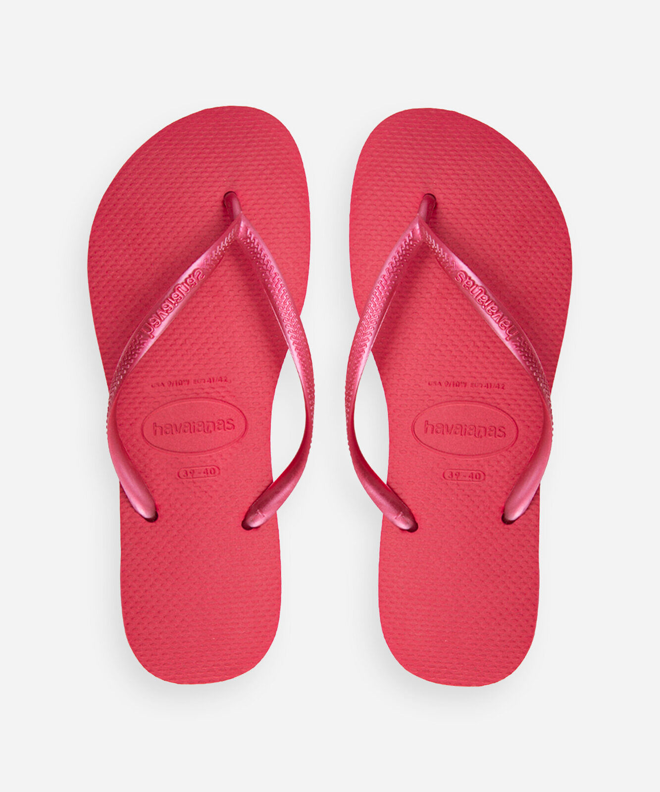chinelo slim havaianas pink
