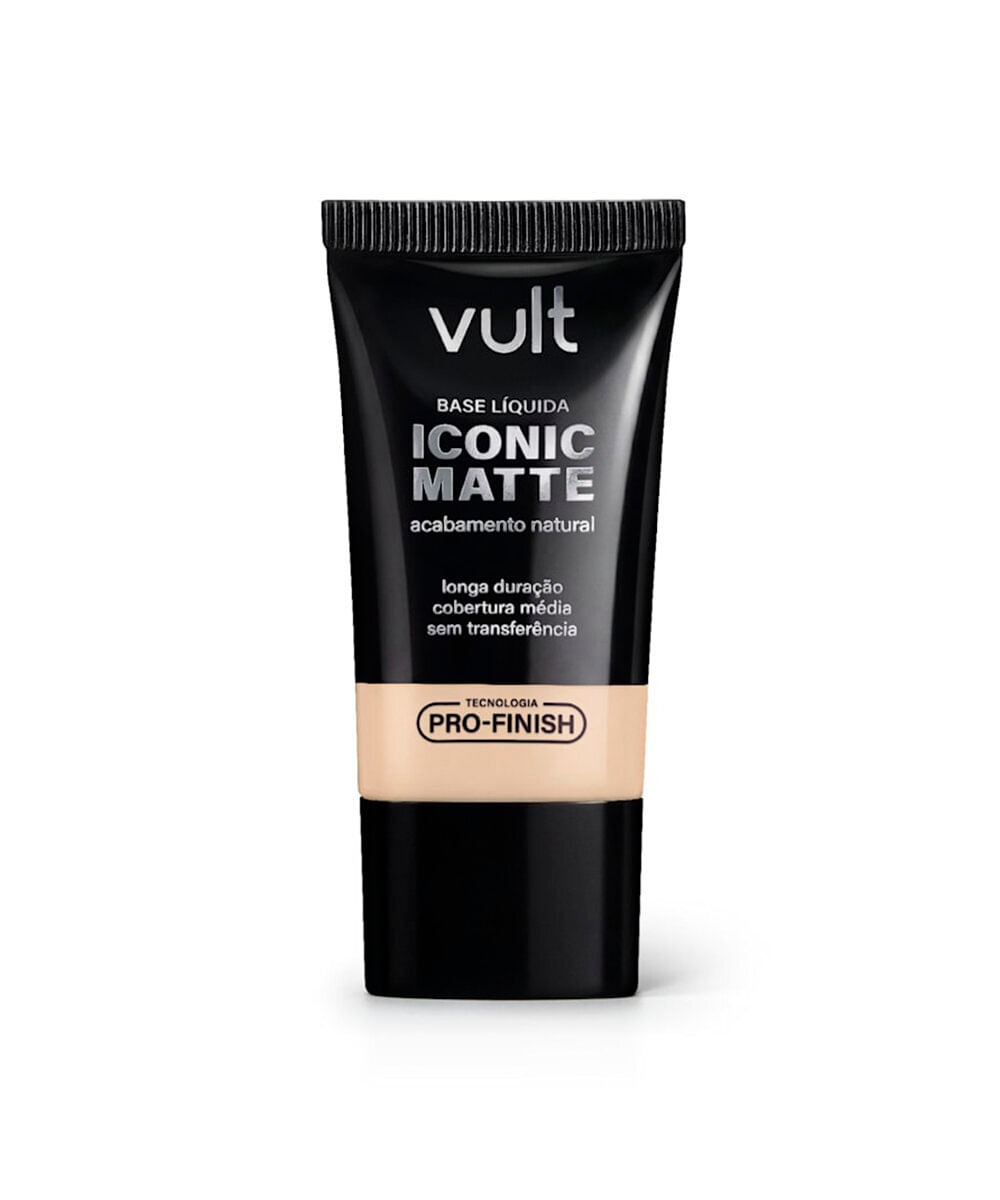 base líquida iconic matte cor 120n vult 26g