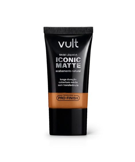 base líquida iconic matte cor 300q vult 26g