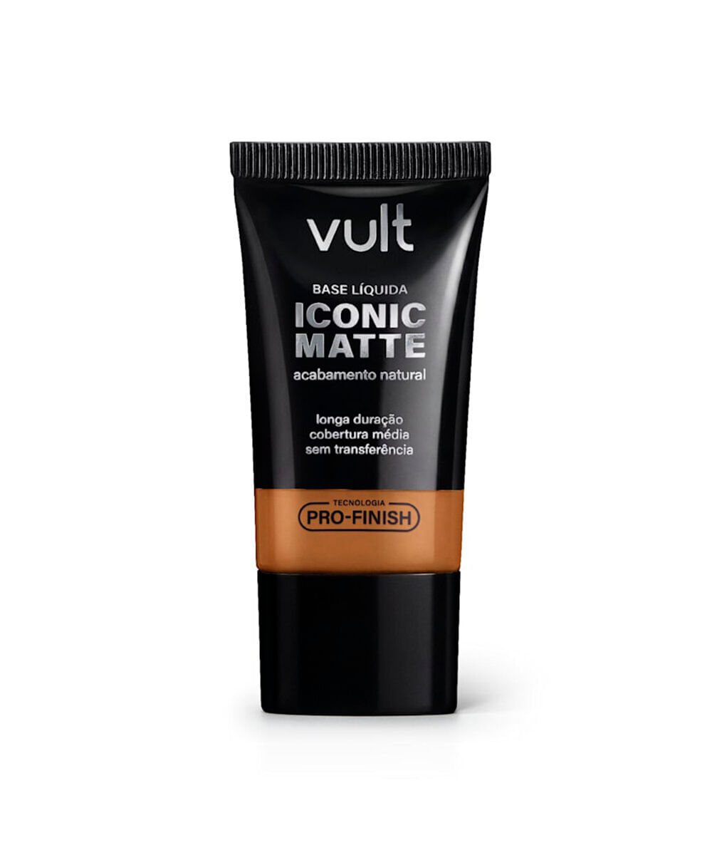 base líquida iconic matte cor 300q vult 26g