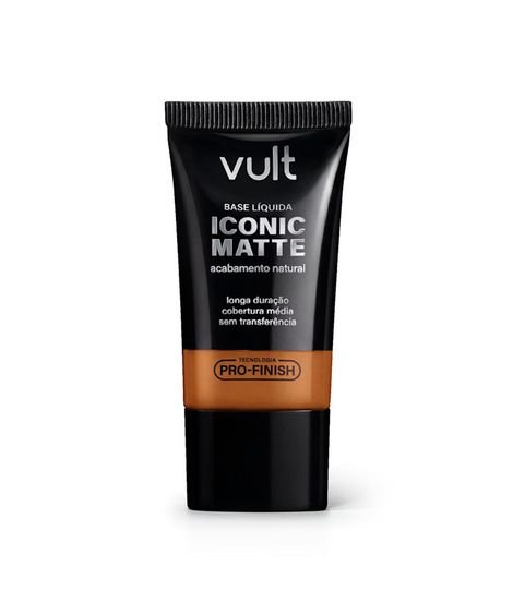 base líquida iconic matte cor 320n vult 26g