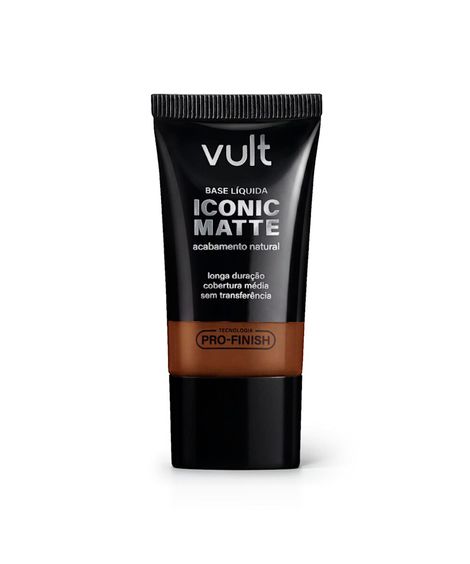 base líquida iconic matte cor 330q vult 26g