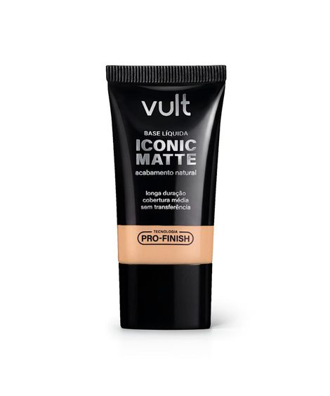 base líquida iconic matte cor 210q vult 26g